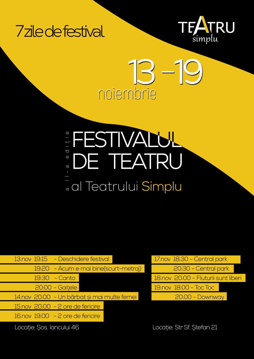 Festivalul de Teatru al Teatrului Simplu — ediția a II-a